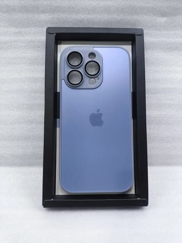 Capa iPhone 14 Pro Bansk Nanoglass 2 Pacific Blue Pacific Blue Liso Pacific Blue | Liso - 2