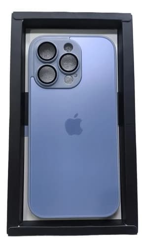 Capa iPhone 14 Pro Bansk Nanoglass 2 Pacific Blue Pacific Blue Liso Pacific Blue | Liso - 1