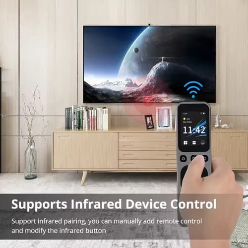 Controle Inteligente Zemismart Wifi Ir Touch Zigbee Cinza-escuro - 5