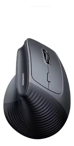 Mouse Vertical Sem Fio Ergonômico Ugreen M571p 4000 Dpi Preto - 1