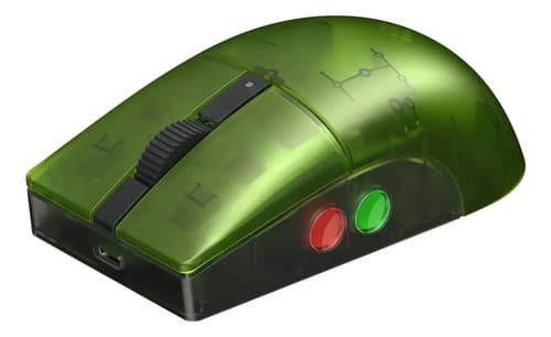 Mouse Sem Fio 8bitdo R8 Retro Xbox Paw3395 26.000 + Gamepass Verde-claro - 3