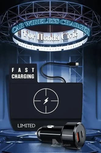 Carregador Sem Fio Wireless Por Indução Honda Civic G10 12v - 8