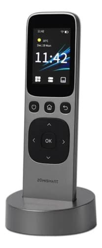 Controle Inteligente Zemismart Wifi Ir Touch Zigbee Cinza-escuro - 2