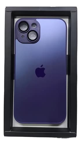 Capa iPhone 14 Bansk Nanoglass 2 Roxa Roxa Liso Roxa | Liso - 1