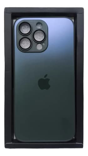 Capa iPhone 15 Pro Max Bansk Nanoglass 2 Verde Verde Liso - 1