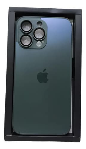 Capa iPhone 14 Pro Max Bansk Nanoglass 2 Verde Verde Liso - 1