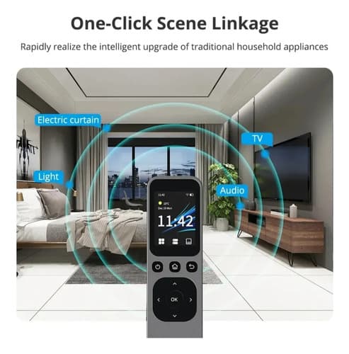 Controle Inteligente Zemismart Wifi Ir Touch Zigbee Cinza-escuro - 3