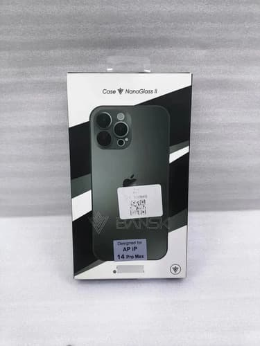 Capa iPhone 14 Pro Max Bansk Nanoglass 2 Verde Verde Liso - 7