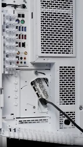 Suporte Gpu Vertical Regulável Pcie 4.0 Argb Com Extensor - 9
